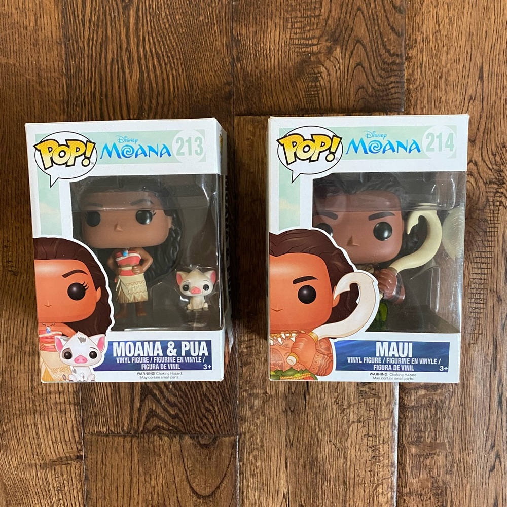 POP! Maui 214 and Moana & Pua 213